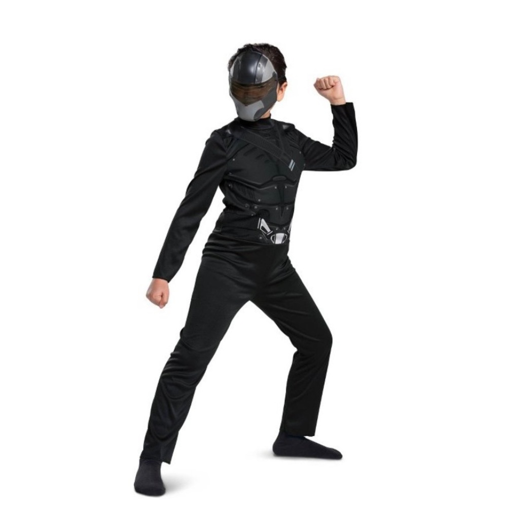 G.I. JOE Snake Eyes Kids Halloween 2-Piece Costume
